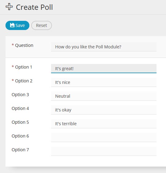 Add Poll Add Poll