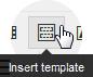Insert Template Icon