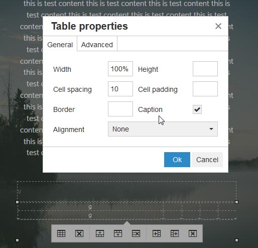 Create Table